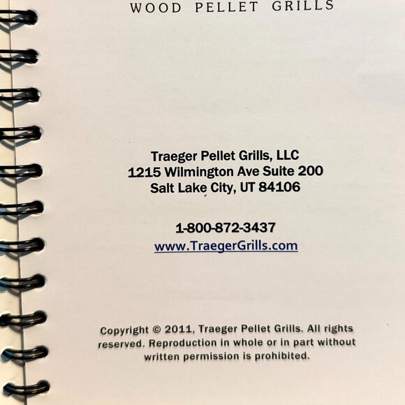 TRAEGER EVERYDAY COOKBOOK Wood Pellet Grills Recipes *TASTE THE DIFFERENCE* - Picture 4 of 16